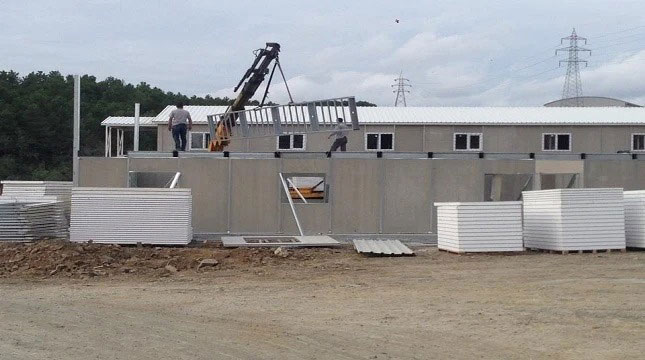 Prefabrik Şantiye Yapıları, şantiye prefabrik binaları, prefabrik yapı