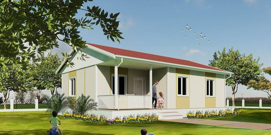 Prefabrik, prefabrik yapı, prefabrik ev, tek katlı prefabrik yapı, tek katlı prefabrik ev