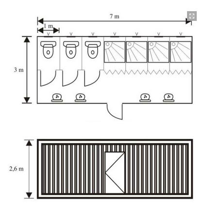 Konteyner imalatı, wc duş konteynerleri, wc duş konteyner imalatı, şantiye konteynerleri