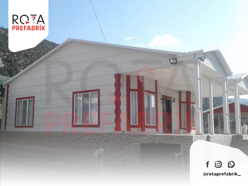 Prefabrik, standart prefabrik, prefabrik yapı, prefabrik ev, çift katlı prefabrik yapı, tek katlı prefabrik yapı, şantiye yapıları, şantiye prefabrik yapılar