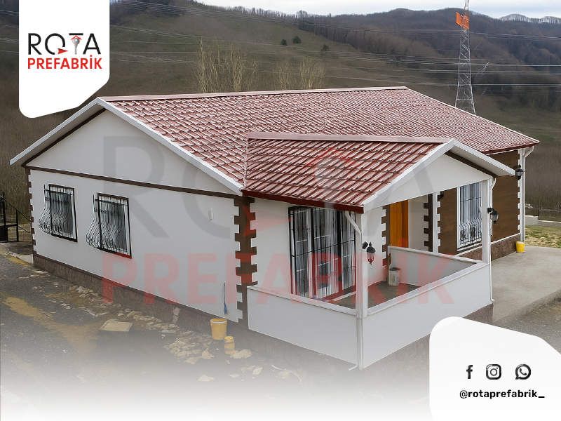 Prefabrik, standart prefabrik, prefabrik yapı, prefabrik ev, çift katlı prefabrik yapı, tek katlı prefabrik yapı, şantiye yapıları, şantiye prefabrik yapılar